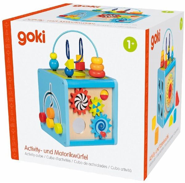 Goki 58735 - Activity- und Motorikwürfel - Gollnest & Kiesel
