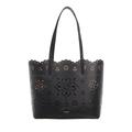 Kate Spade New York Shopper & Totes - Do It All Spade Flower Perforated Fine Grain Leath - Gr. unisize - in Schwarz - für Damen - aus Leder & Leder & Leder