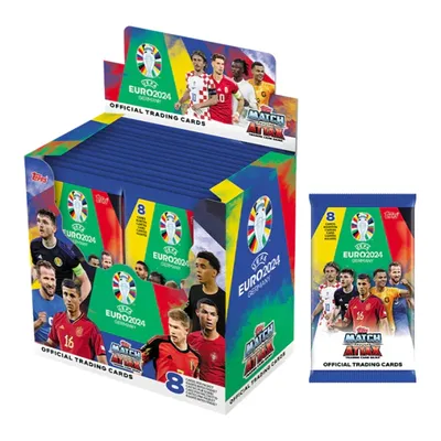 2024 Topps Match Attax Full Box Trading Collection Ballsuperstar Cards Starter Pack Seek Ronaldo Image