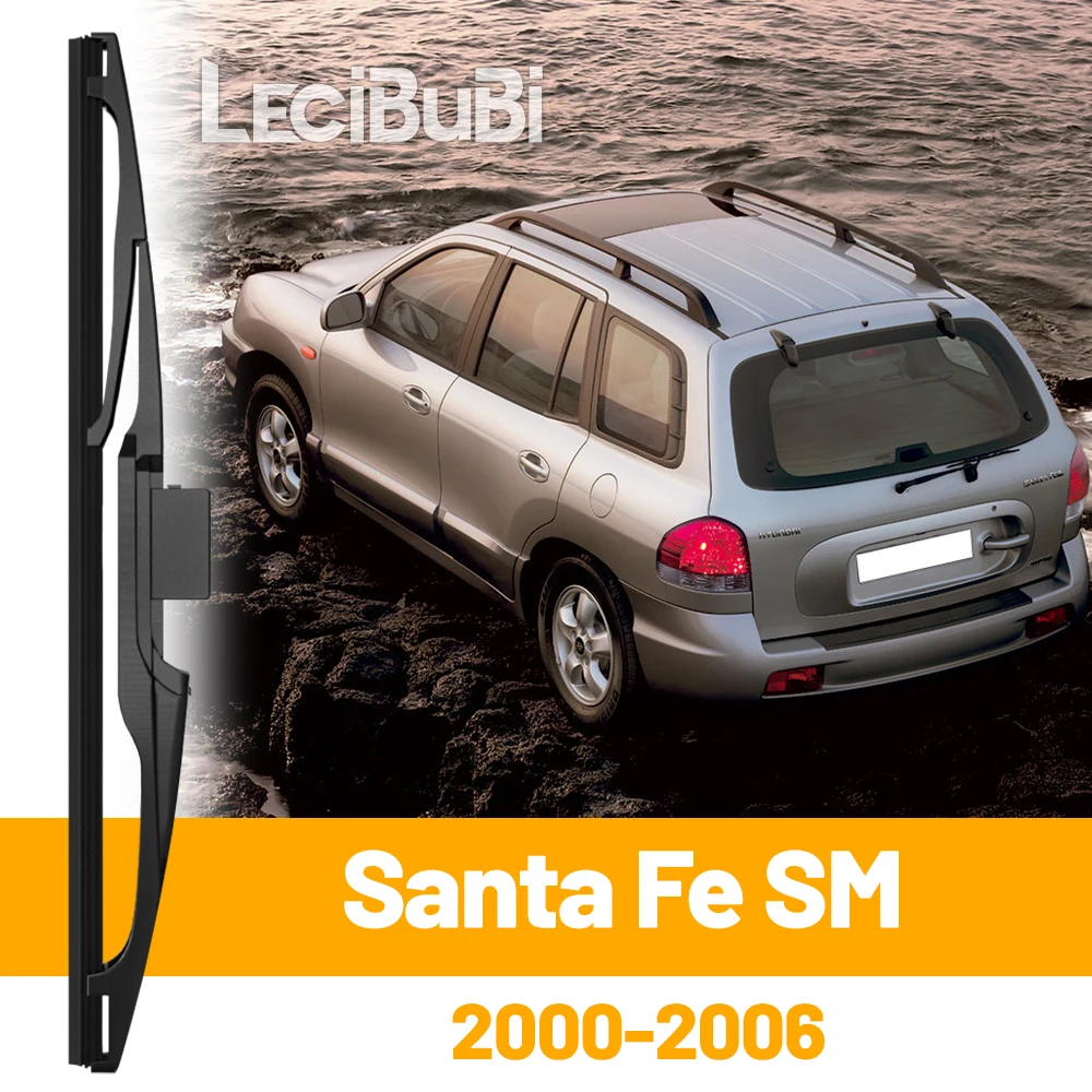 Für Hyundai Santa Fe SM 2000-2006 2001 2002 2003 2004 Heckscheibe Scheibenwischerblatt Heckklappe Fensterwischer Zubehör Image