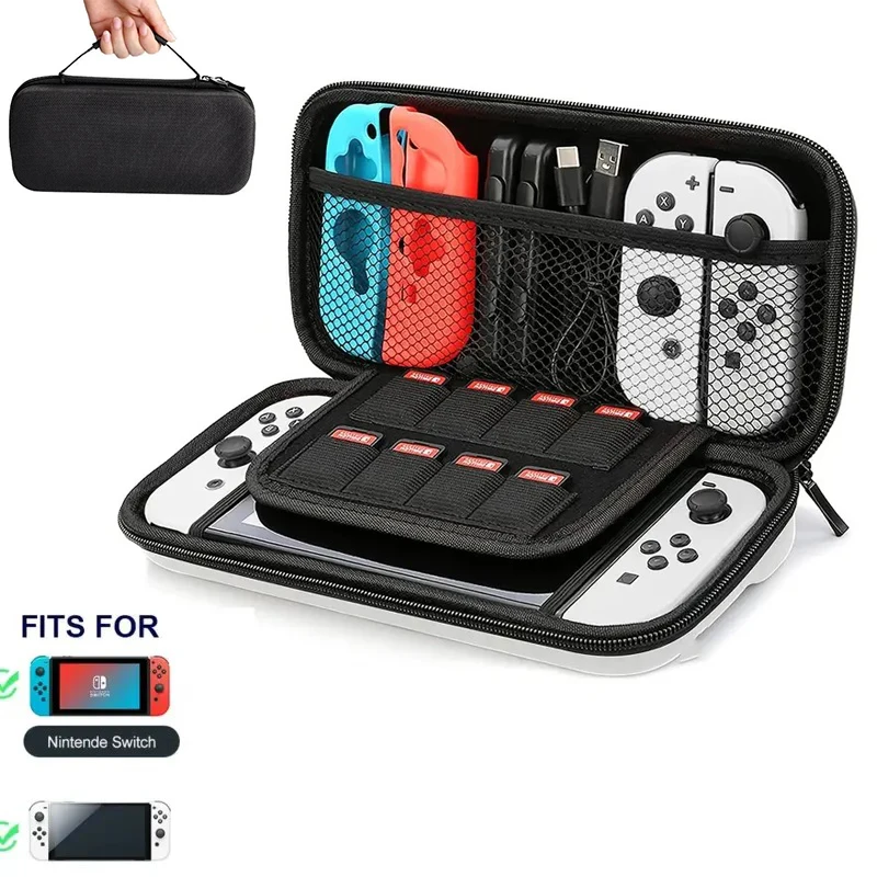 Tragbare Tragetasche für Switch Lite, Aufbewahrungstasche, kratzfeste, stoßfeste EVA-Reisetasche für Nintendo Switch Lite-Zubehör Image