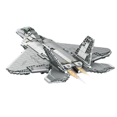 2022 WW2 Welt Krieg Militär Armee SWAT Soldaten F-22 F35 SU-27 Kämpfer Baustein City Polizei Bricks Image