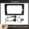 Auto Mittel konsole Rahmen Blende Rahmen für Audi A4 B6 B7 S4 B7 B6 RS4 Panel Dash Player Kabel Canbus Adapter Dash Faszie Kit