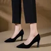 Sandalen Grün Frauen High Heels Schuhe Retro Spitz Sexy Pumps Neue Marke 2024 Sommer Hochzeit Frauen Schuhe Stilettos zapatos