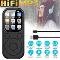 Lettore MP3 portatile da 1,8 pollici Type-C Tasti touch compatibili con Bluetooth 5.4 Musica stereo con altoparlante HiFi Registrazione radio FM E-Book