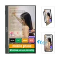 Anmite Monitor di proiezione wireless da 14 pollici Rotazione automatica Display portatile per