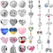 NUOVO ciondolo in argento sterling 925 adatto per bracciale originale accessori gioielli da donna