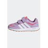 Klettschuh ADIDAS SPORTSWEAR "TENSAUR SWITCH KIDS", Gr. 30, powder plum, cloud weiß, lucid rot, Synthetik, Textil, sportlich, Schuhe