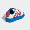 Sneaker ADIDAS SPORTSWEAR "ADIDAS X MARVEL SPIDER-MAN GRAND COURT KIDS", Gr. 22, cloud weiß, pure ruby, bright blau, Synthetik, sportlich, Schuhe