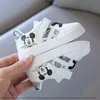 Disney Weiße Freizeitschuhe für Babys, Jungen, Mädchen, Marke, Kinder-Sneaker, Mickey Mouse,