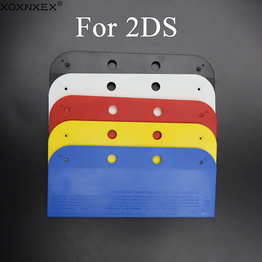 XOXNXEX 1 stücke Ersatz Zurück Abdeckung Für 2DS Gehäuse Shell Hintere abdeckung Batterie Abdeckung Für 2DS Spielkonsole Batterie abdeckung Image