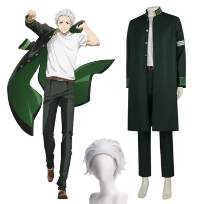 Anime Windbrecher Umemiya Hajime   Cosplay Jacke Windspiel High School Uniform Halloween Party Image