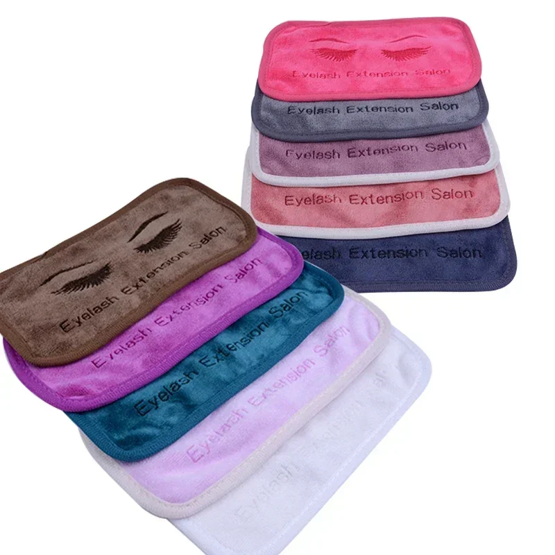 Werkzeug Handtuch Aufkleber Ständer Gepfropfte Wimpern Pads Tablett Professionelle Wimpern Verlängerung Stirn Weiche Palette Wimpern Halter Schönheit Salon Image