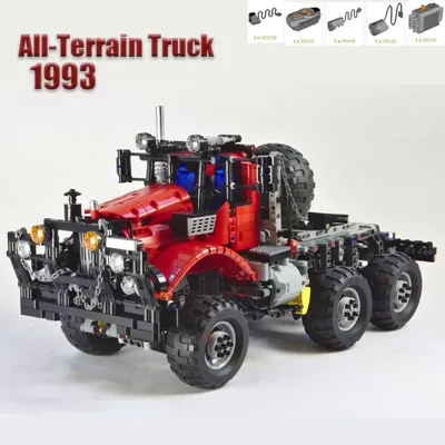 NEUER All-Terrain Truck, 1993-teiliges Modellbausatz, Block, selbstsichernde Steine, Geburtstag, Image