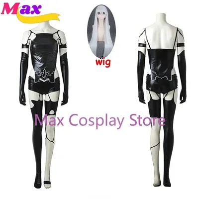 Max Spiel Cosplay Cosplay Kostüm Frauen Halloween Karneval Party Sexy A2 Kostüm NieR Automata Image