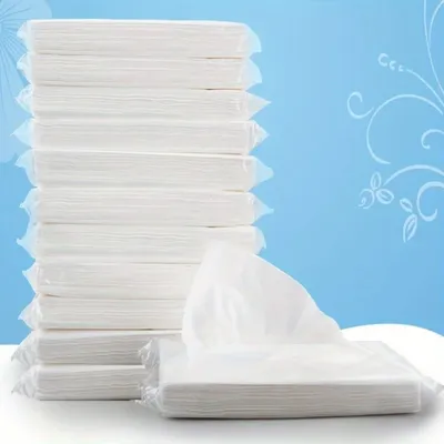 12 Packs Soft Disposable Facial Tissues! 360 Sheets. Travel-Sized, Mild Material, Perfect for On-the-Go Hygiene