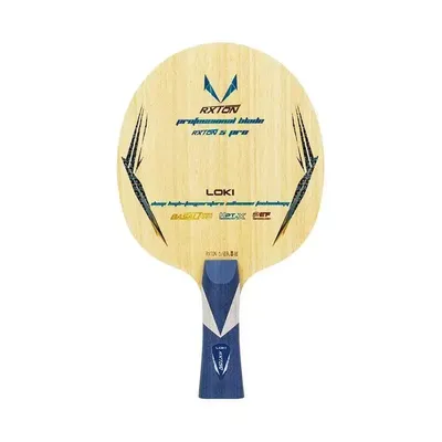 LOKI-RXTON 5pro Tischtennisschläger, Bodenplatte, professionelle Qualität, Offensive Typ 5 Holz, 2 Carbon Image