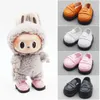15-20 cm Puppe Schuhe für Labubu Nette Leder Casual Schuhe Koreanischen Stil Puppe Zubehör DIY