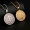 Collare Hombre Collana da uomo di lusso BTS in lega di zinco con strass pavimentati Collane Bitcoin per accessori uomo Gioielli