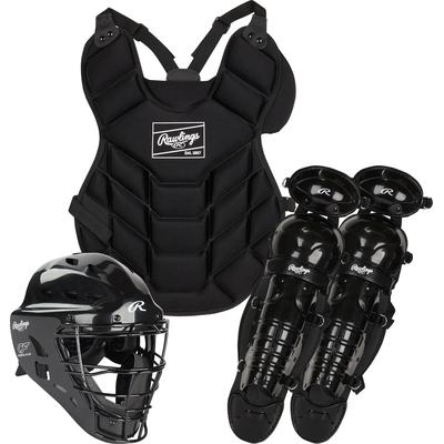 Rawlings Players 2.0 Series Catcher's Set - Ages 9-12 - Re-Packaged Black