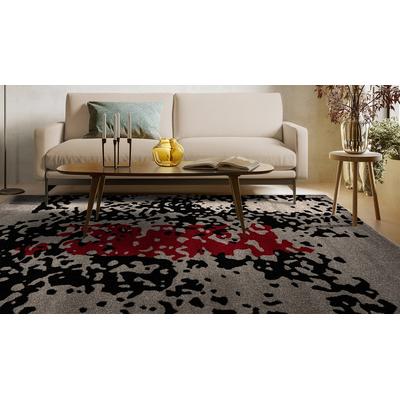 Teppich ARTE ESPINA "Naila 300", schwarz (schwarz, rot), B:80cm H:11mm L:150cm, Polypropylen (PP), Teppiche Image
