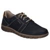 Schnürschuh JOSEF SEIBEL "Steffi 59", Damen, Gr. 39, blau (blau kombiniert), Leder, casual, Schuhe, Freizeitschuh, Komfortschuh in Weite G