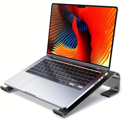 TEMU Laptop Stand - Heightening Stand - 10 To 18-inch Lifter - Ventilated Universal Laptop Holder, Suitable For Compatible With Macbook, Notebook Computers, Etc. Desktop Including Tools