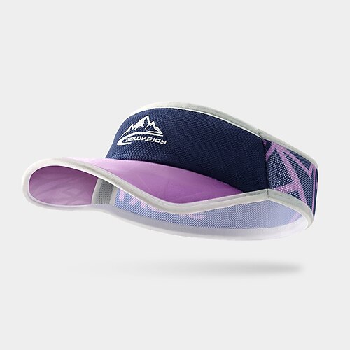 Tennis Sport Visier Parasole Damen Patchwork Buchstabe Verstellbar UV-Sonnenschutz Elastisch für Tennis Baseball Pickleball Sommer Schwarz Weiß Rot Image