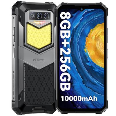 TEMU Oukitel Wp26 6.58-inch Smartphone, 10000mah Smartphone, 13 (8+5) Gb+256gb, Rear Camera 4800w, , Nfc/gps/otg Image
