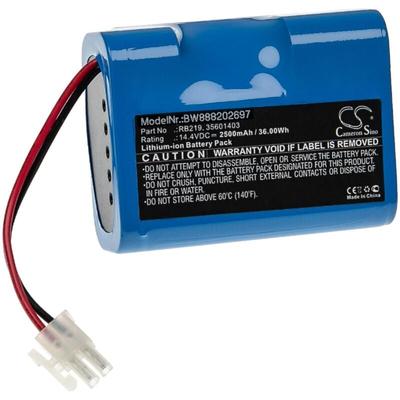 Vhbw - Akku kompatibel mit Hoover RBC030, RBC030/1011, RBC030011, RBC031B, RBC031B011, RBC040 Home Image