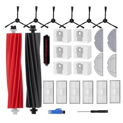 Zubehörset für Roborock S8 Pro UItra Roboter-Staubsauger-Ersatzteile, 6 Staubbeutel, 6 Filter, 6 Image