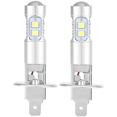 Crediri Scheinwerferlampen, 2x H1 6000K Ultraweiß 100W Abblendlicht LED-Scheinwerferlampen-Kit Image