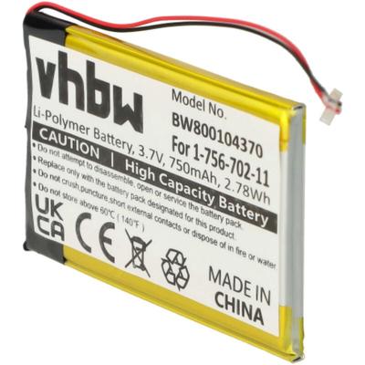 Vhbw - 1x Akku kompatibel mit Sony NWZ-A818, NWZ-A828KBLK, NWZ-A829BLK, NWZ-A818BLK MP3-Player Image