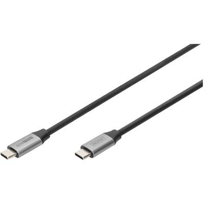 Digitus - USB-Kabel usb 3.2 Gen1 (usb 3.0 / usb 3.1 Gen1) usb-c®, usb-c® Stecker 1.00 m Schwarz Image