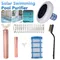 Solar Pool Ionizer Copper Silver Ion Swimming Pool Purifier Algae Resistance Lower Chlorine Outdoor