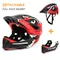 Kids Detachable Full Face Helmet Children Sports Safety Helmet for Cycle Skateboarding Roller
