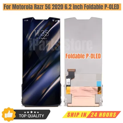 iParts Replacement New Display for Motorola Razr 5G 2020 XT2071 XT2071-4 XT2071-3 Main Foldable OLED