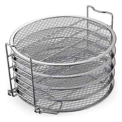 A09G-Dehydrator Rack Stainless Steel Stand Accessories Compatible with for Ninja Foodi Pressure