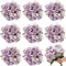 Bundles Artificial Peony Silk Flower Hydrangea Fake Peony Bouquet Elegant Faux Flowers with Stems