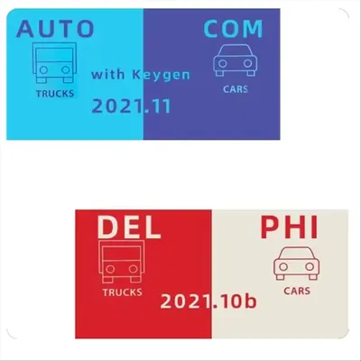 2021.11 Auto+com diagnostic software Delphi 2021.10b+phis Free Keygen obd scanner DS+150E diagnostic