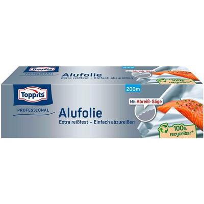 Toppits Aluminiumfolie 200 m silber, 29 cm Image