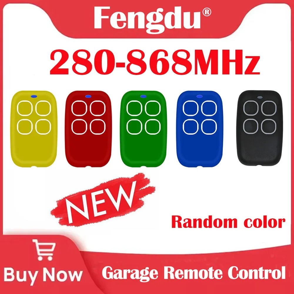 Universal Fernbedienung Duplikator Multi-frequenz 280-868 MHz Sender Tür Controller Auto Schlüssel Image