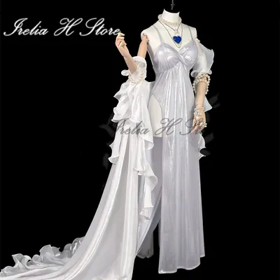 Irelia H Store Azur Lane FFNF Champagner Cosplay Kostüme für Frauen Halloween Party Abendkleider Image