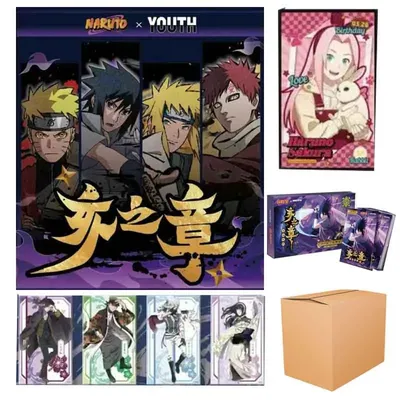Naruto-Karten-Booster-Box, Großhandel, 2025, für Jugendliche, Spielen, Party, Kartensammlung, Karte, Image