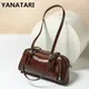 YANATARI ascellare pelle bovina borse in vera pelle borsa a tracolla vintage da donna borsa di lusso