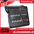 Mixer audio professionale Console DJ con effetto digitale 99DSP 48V Phantom Power USB MP3 per registrazione in studio Karaoke KTV