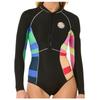 Rip Curl - Women's G-Bomb 1,5 mm L/S FZ Full Spring - Neoprenanzug Gr 12 schwarz