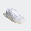 Sneaker ADIDAS SPORTSWEAR "ASPYRE", Gr. 42, cloud weiß, silber metallic, core weiß, Leder, Synthetik, sportlich, Schuhe