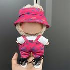 vestiti per labubu, set di vestiti per la bambola labubu, cappello, vestiti e zaino per labubu, eleganti e adorabili accessori per vestiti e bambole (senza bambola)