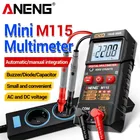 ANENG M115 Smart Multimeter Auto AC/DC Voltage 4000 Counts NCV Resistance Diode Hz Capacitor Ohm Tester Electrician Tools